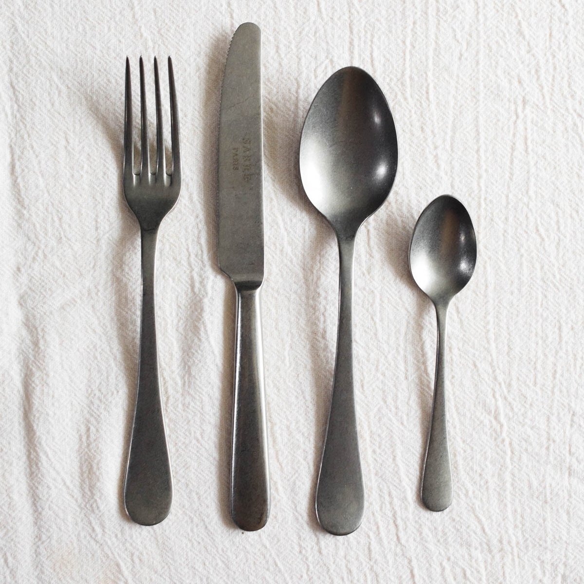 Set de 5 couverts de table, Marius inox, SABRE