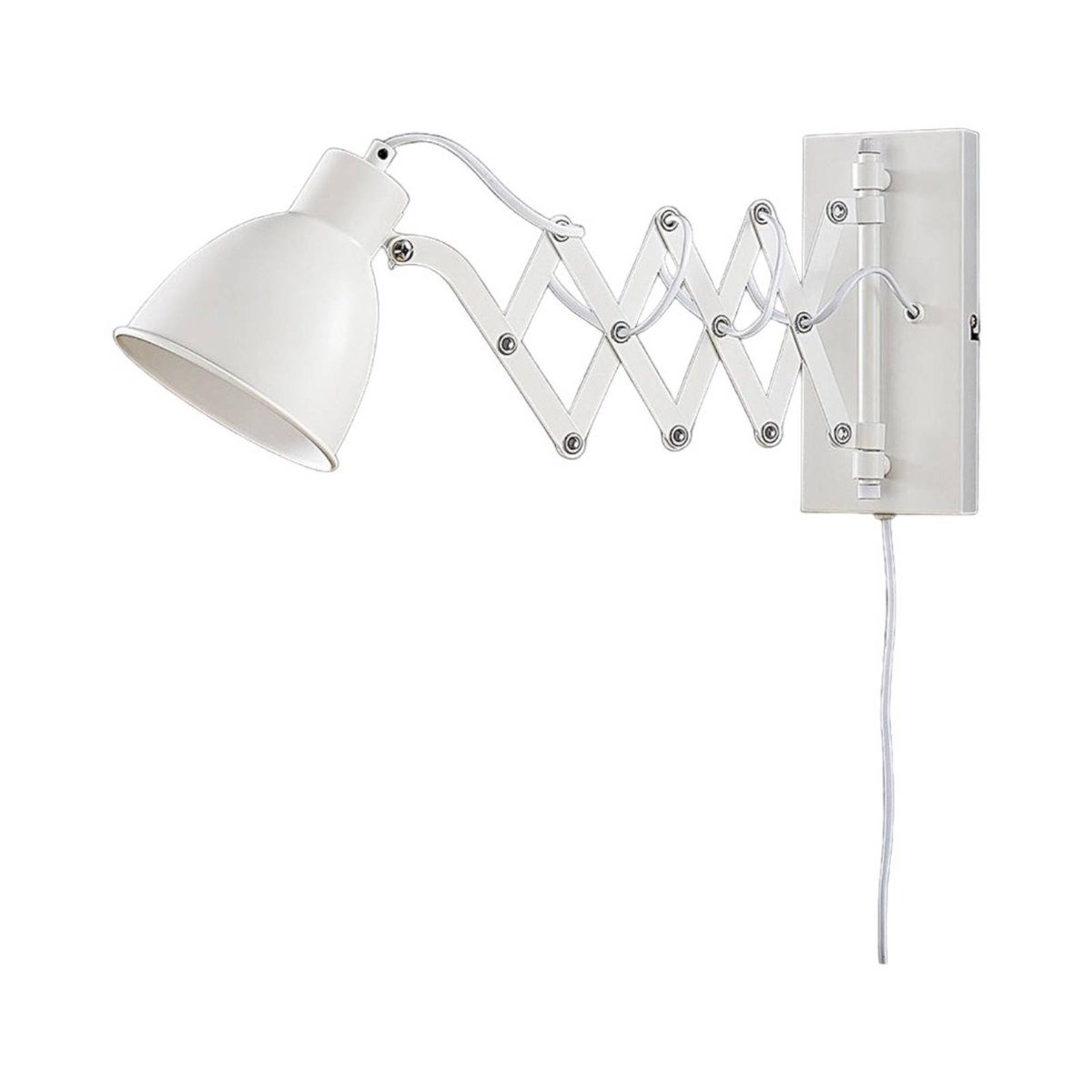 Applique en métal moderne, Merle blanc, LINDBY