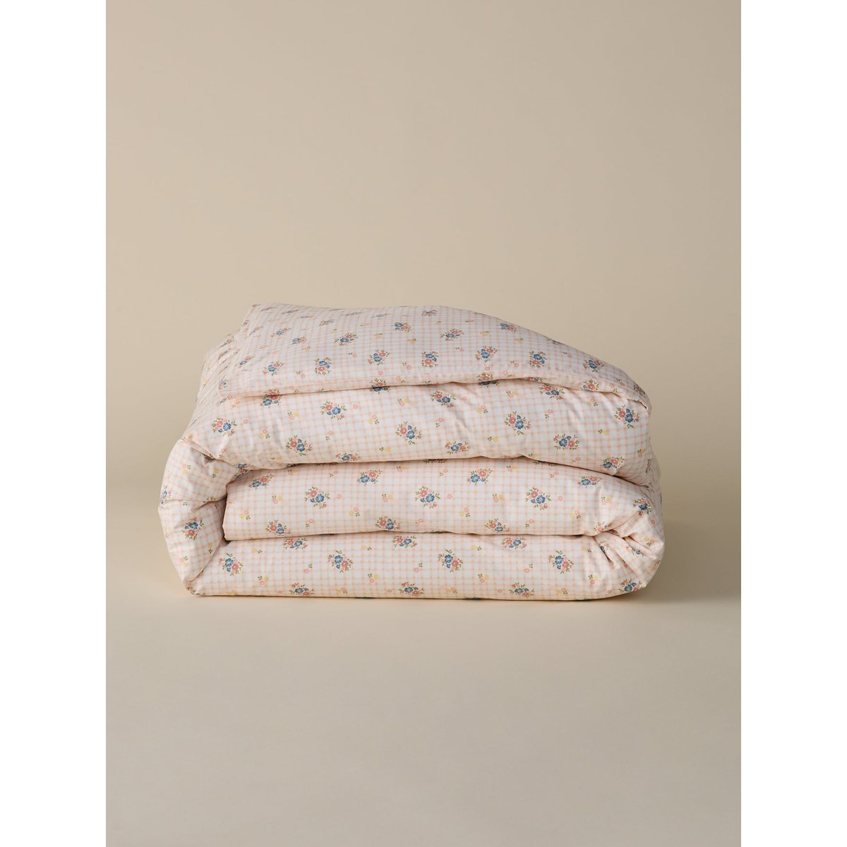 Housse de couette percale de coton "Lilou" imprimérime multico, CYRILLUS