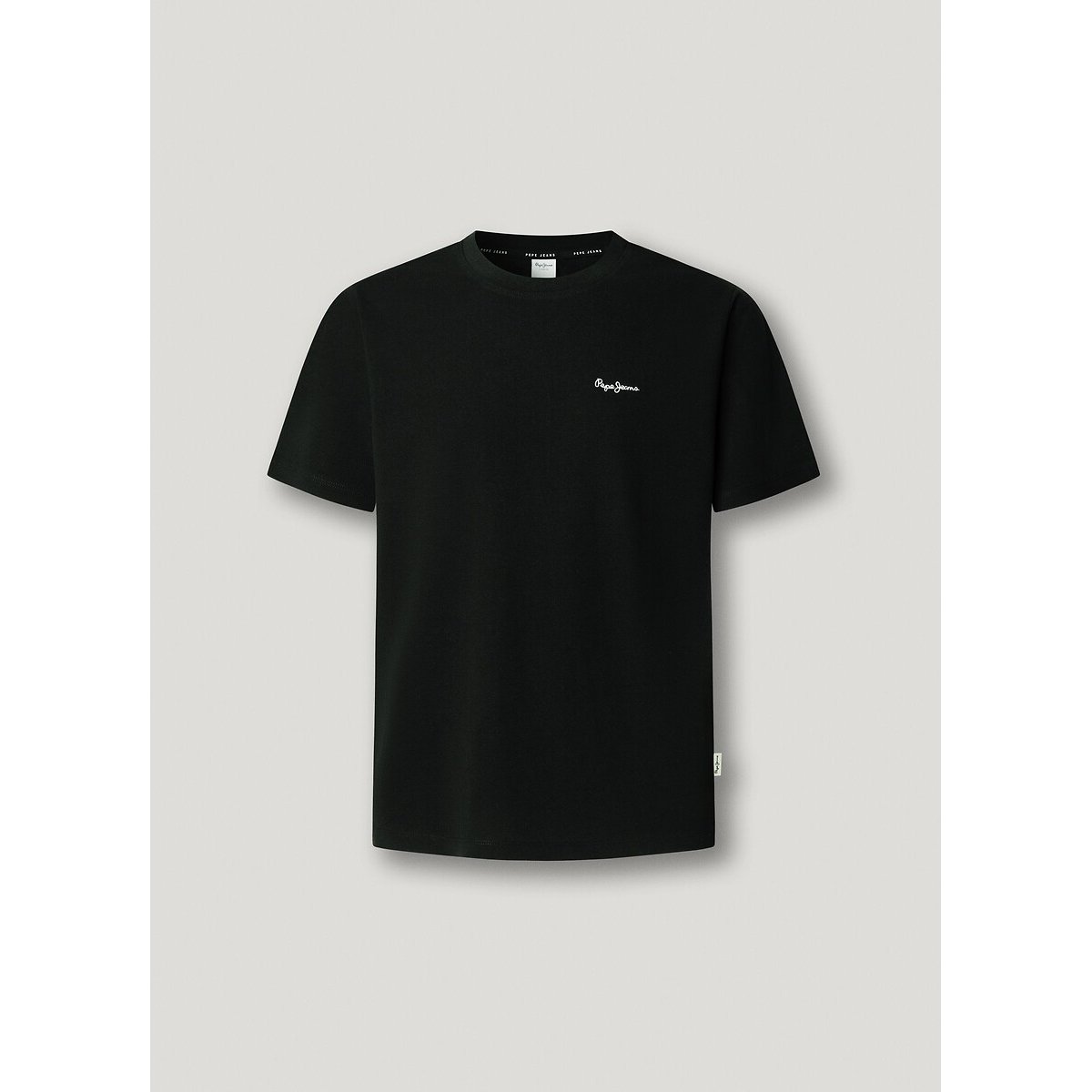 T-shirt manches courtes CONTRAST CONNOR noir, PEPE JEANS