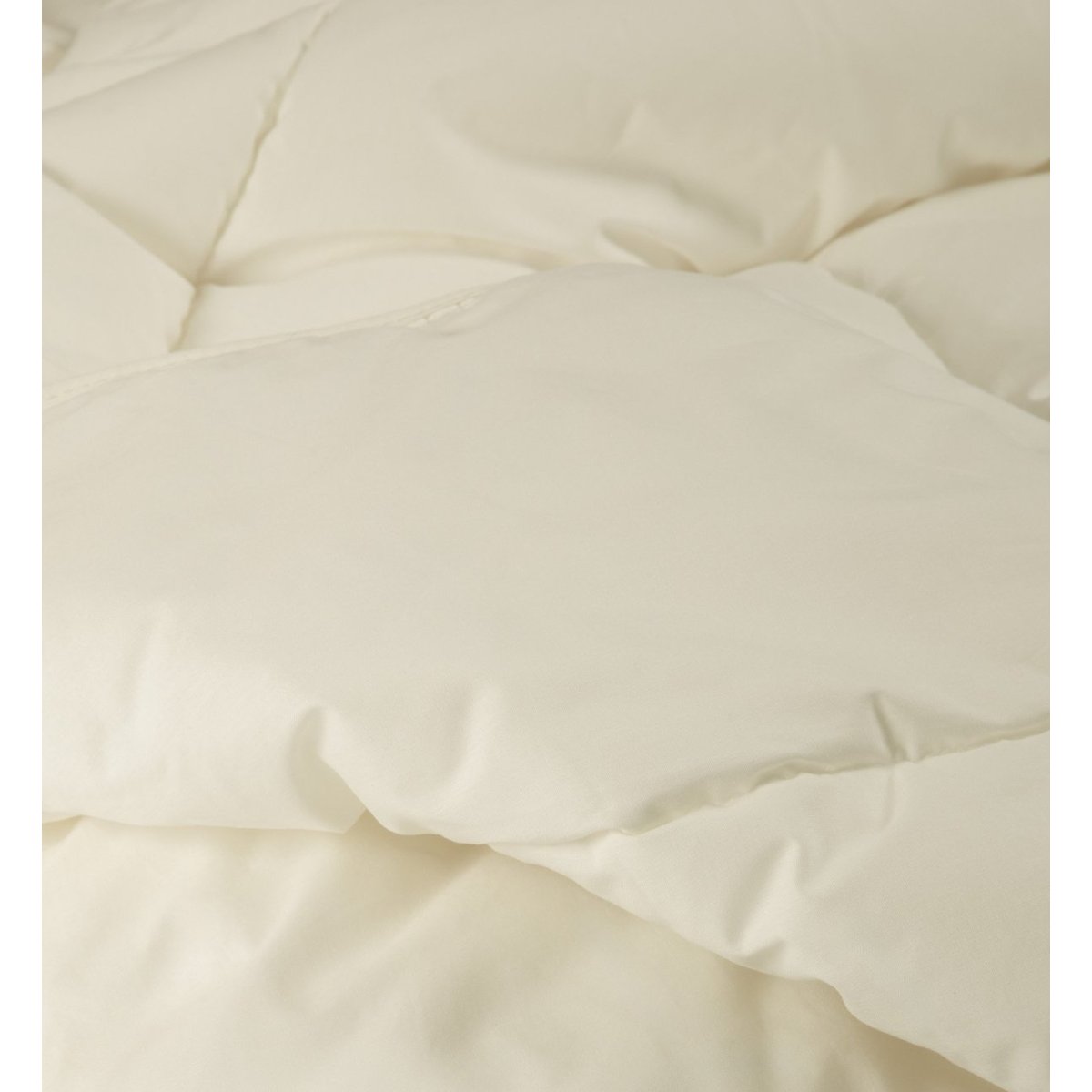 Couette Adulte Enveloppe Coton Bio 4 saisons MAUI couleur unique, KADOLIS