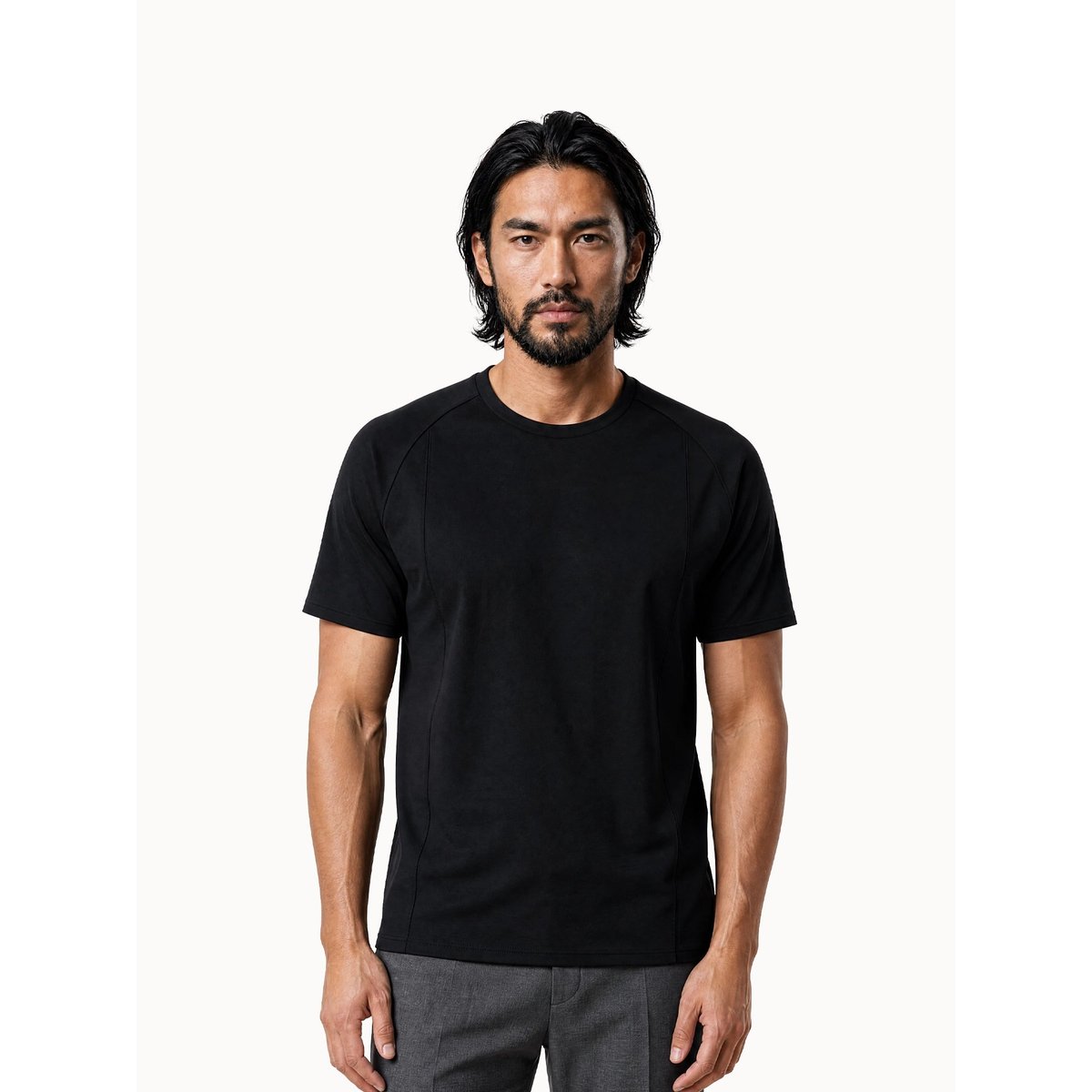 T-shirt en jersey double face technique NOEL black, LE COQ SPORTIF