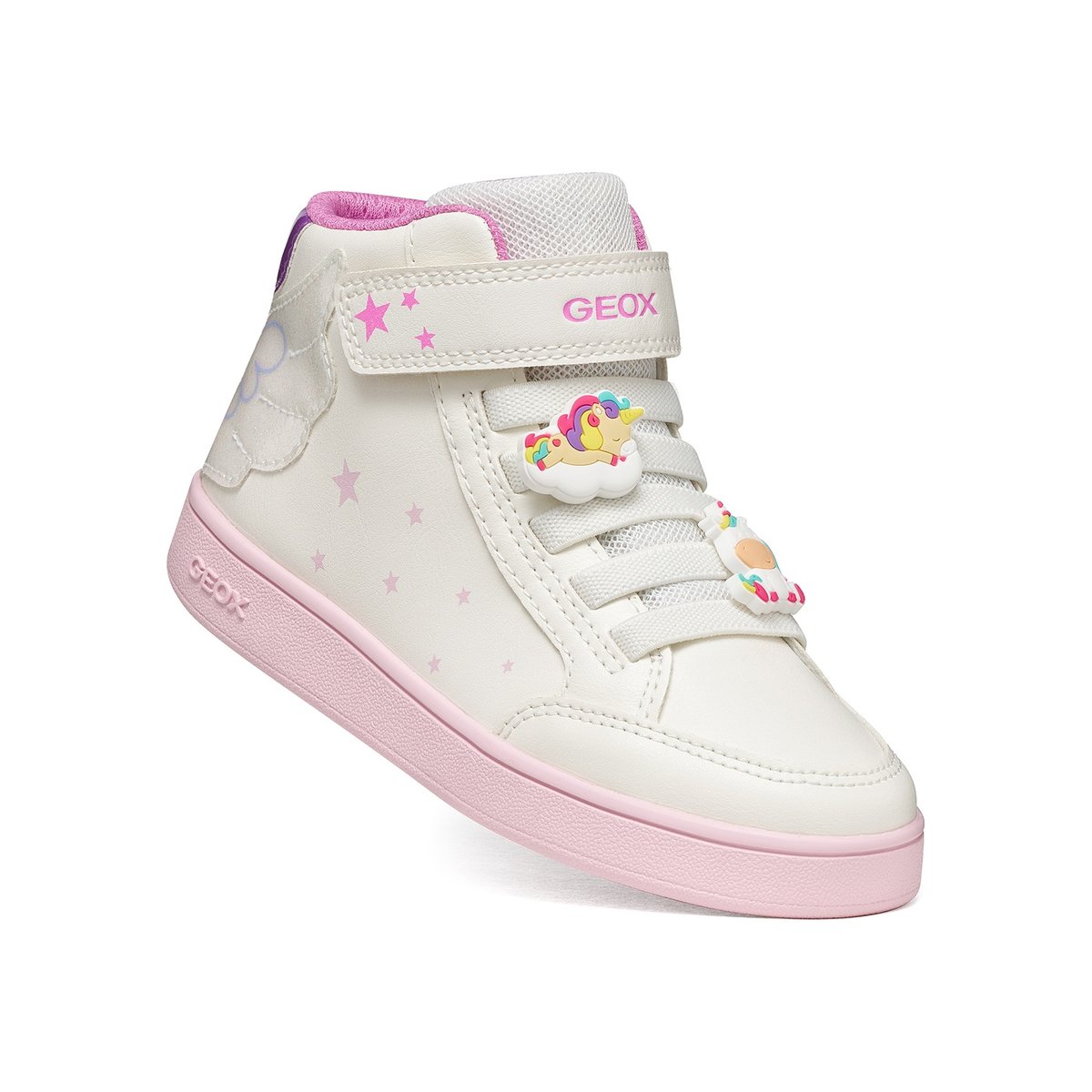 Baskets  J ECLYPER blanc/multicolore, GEOX