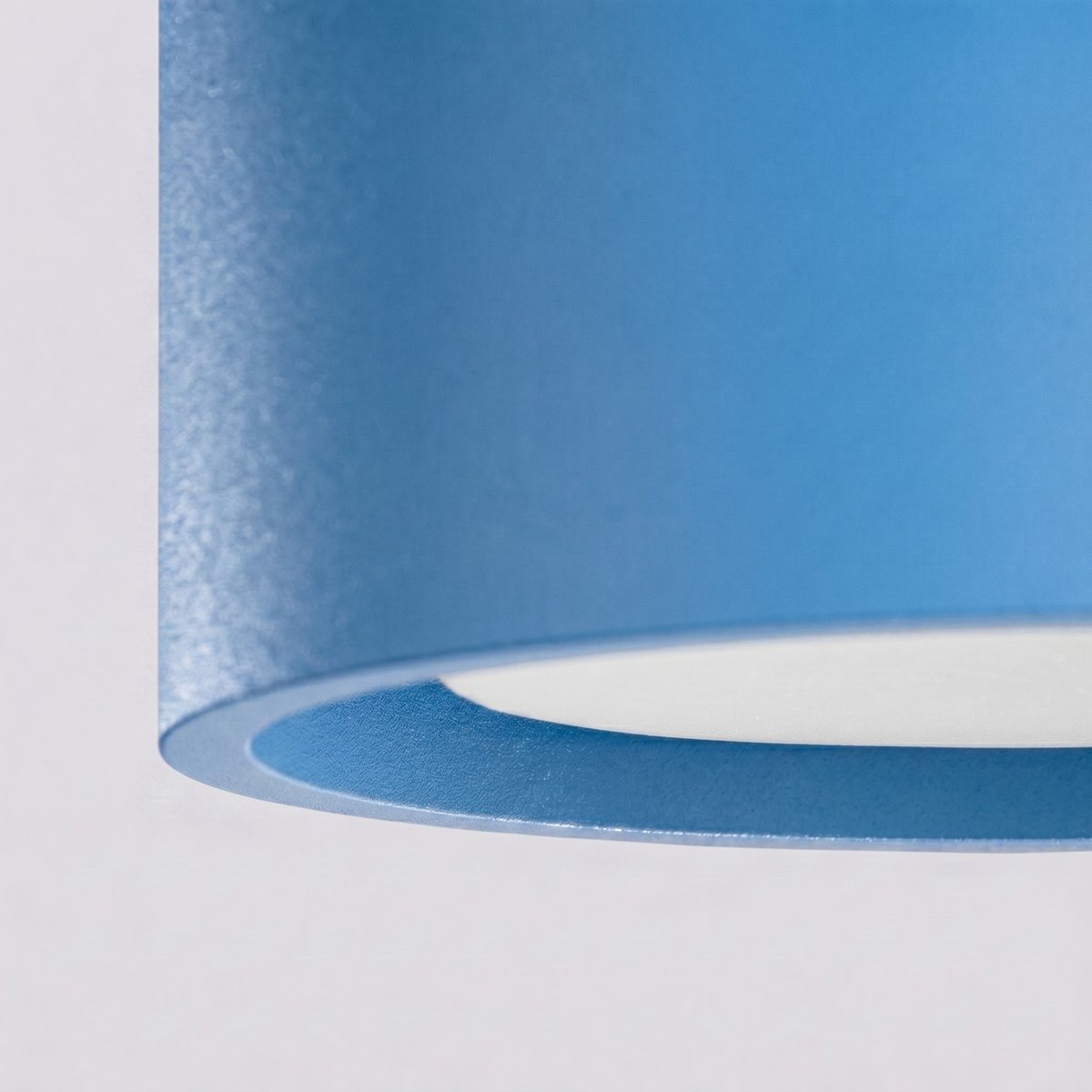 Plafonnier Aluminium Bleu Gx53 2 MODO bleu, EDEN