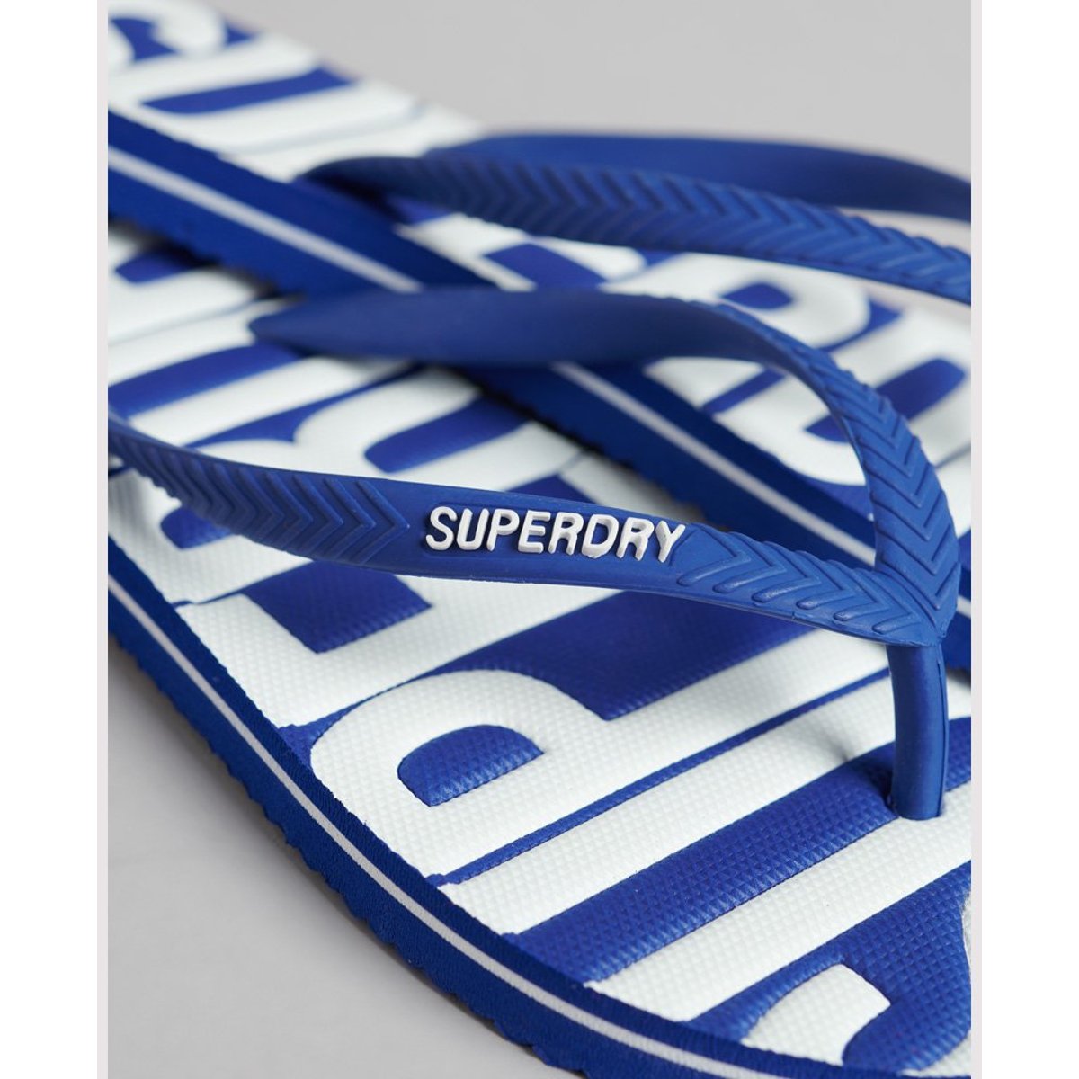 Tongs vintage bleu roi, SUPERDRY