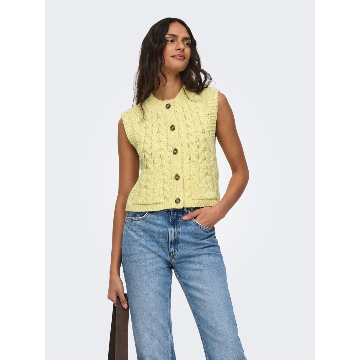 Gilet double cream, JDY