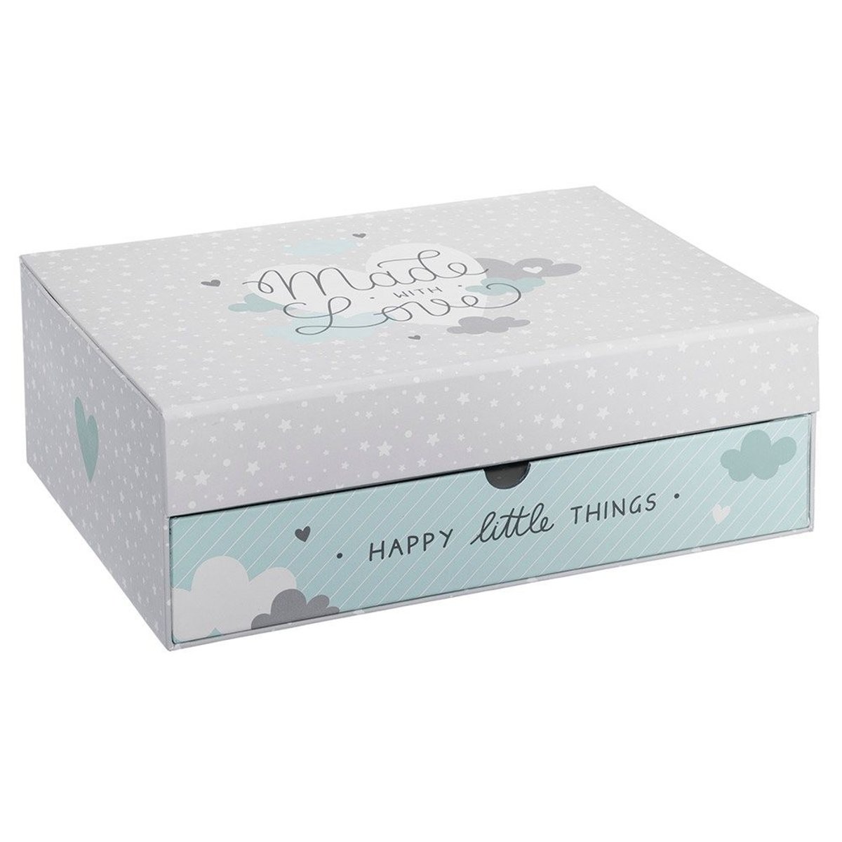 Coffret Naissance Welcome Rose bleu, ATMOSPHERA