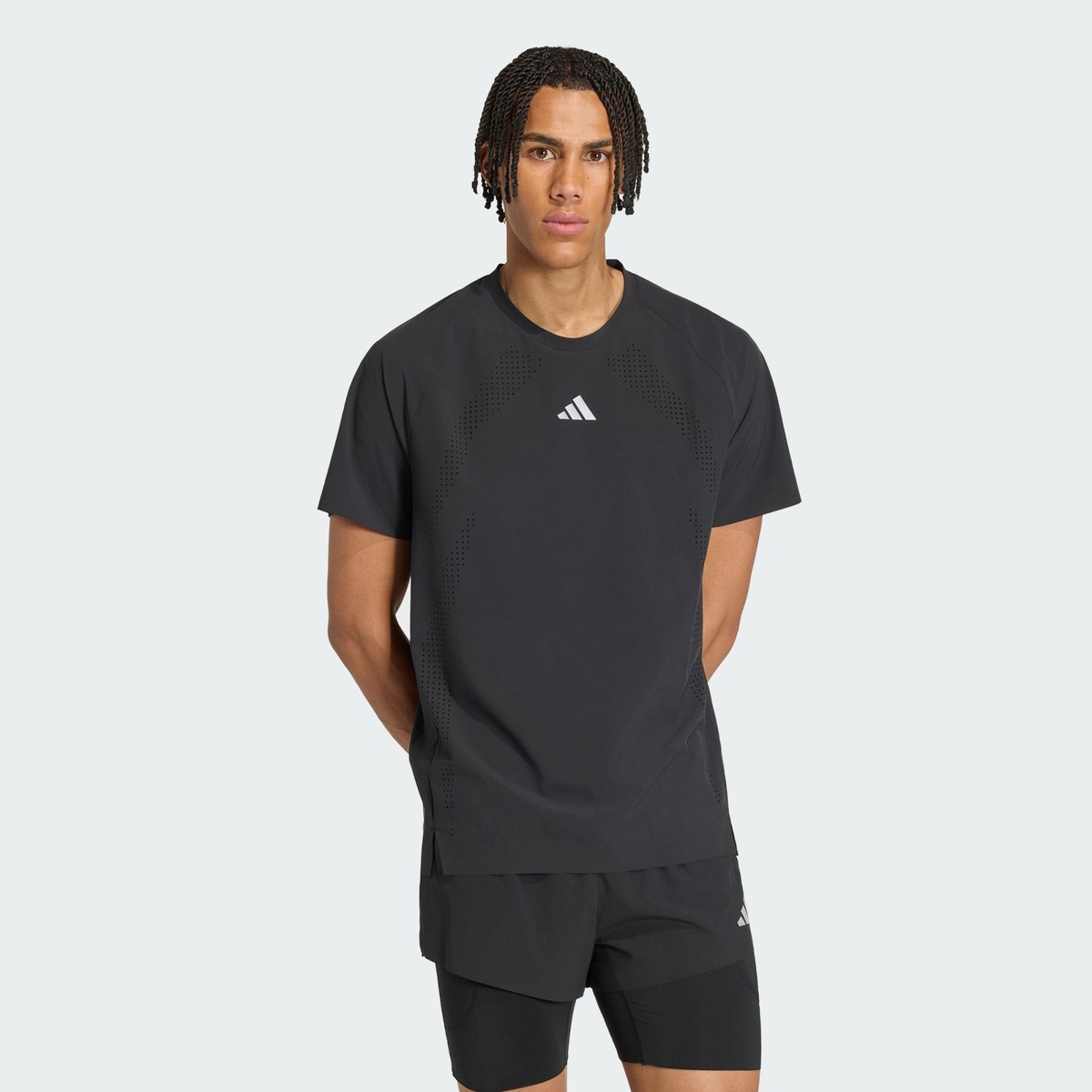 T-Shirt De Running Adi365 Aspyre T-Shirt De Running Adi365 Aspyre black, adidas Performance