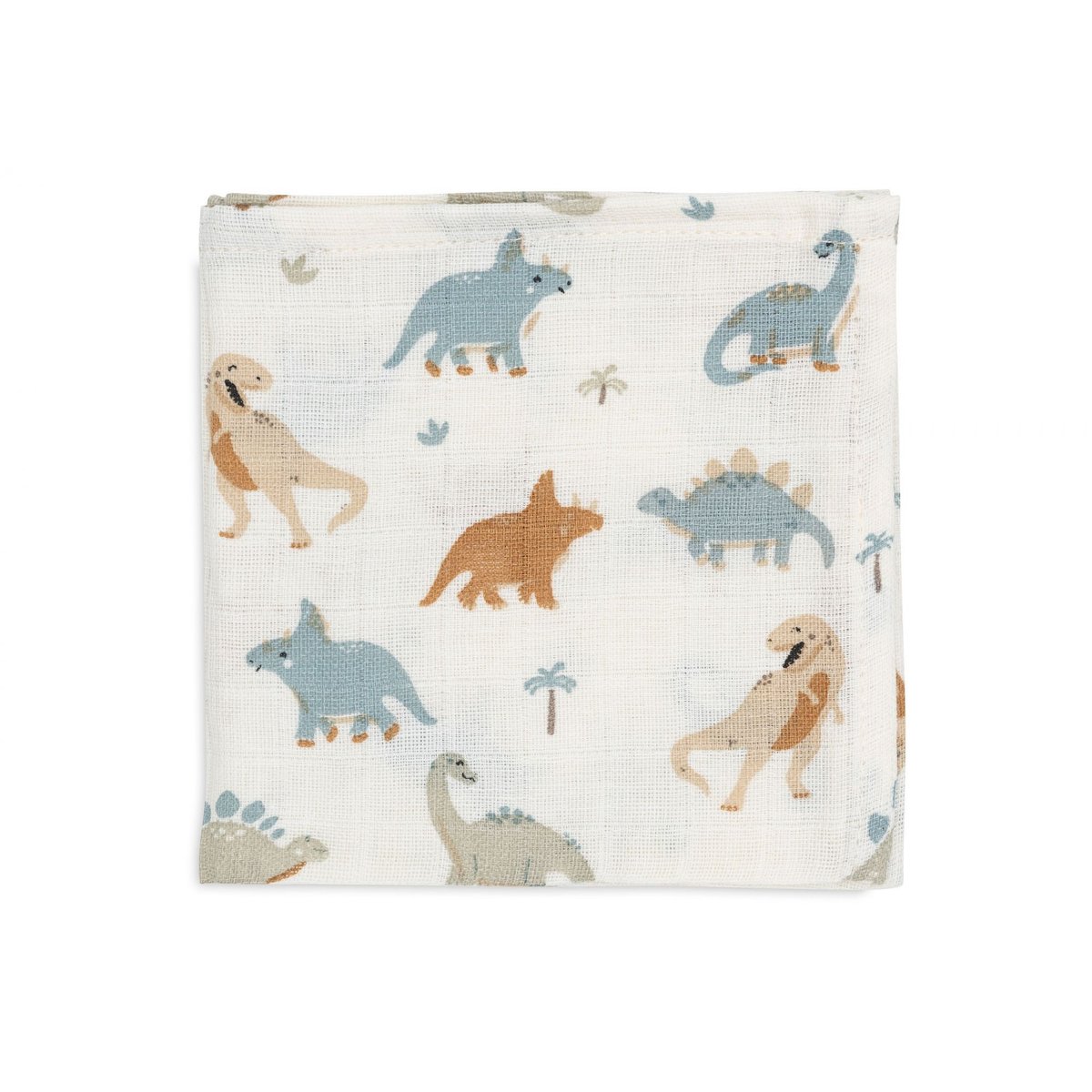 Lot de 3 langes en coton 31 x 31 cm Roarsome couleur unique, JOLLEIN