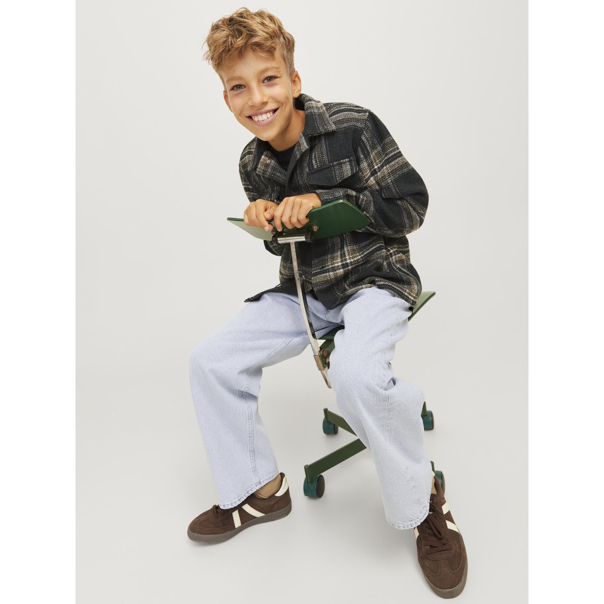 Jean Baggy Fit blue denim, JACK & JONES JUNIOR