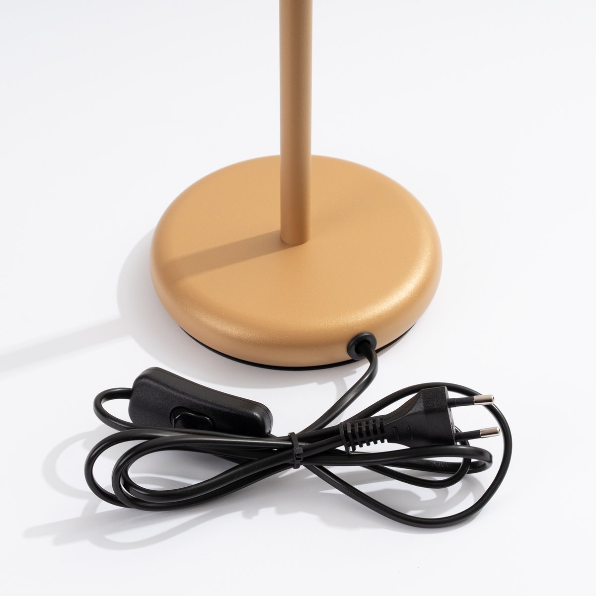 Lampe à poser Aluminium Doré GU10 1 Karbon jaune, EDEN