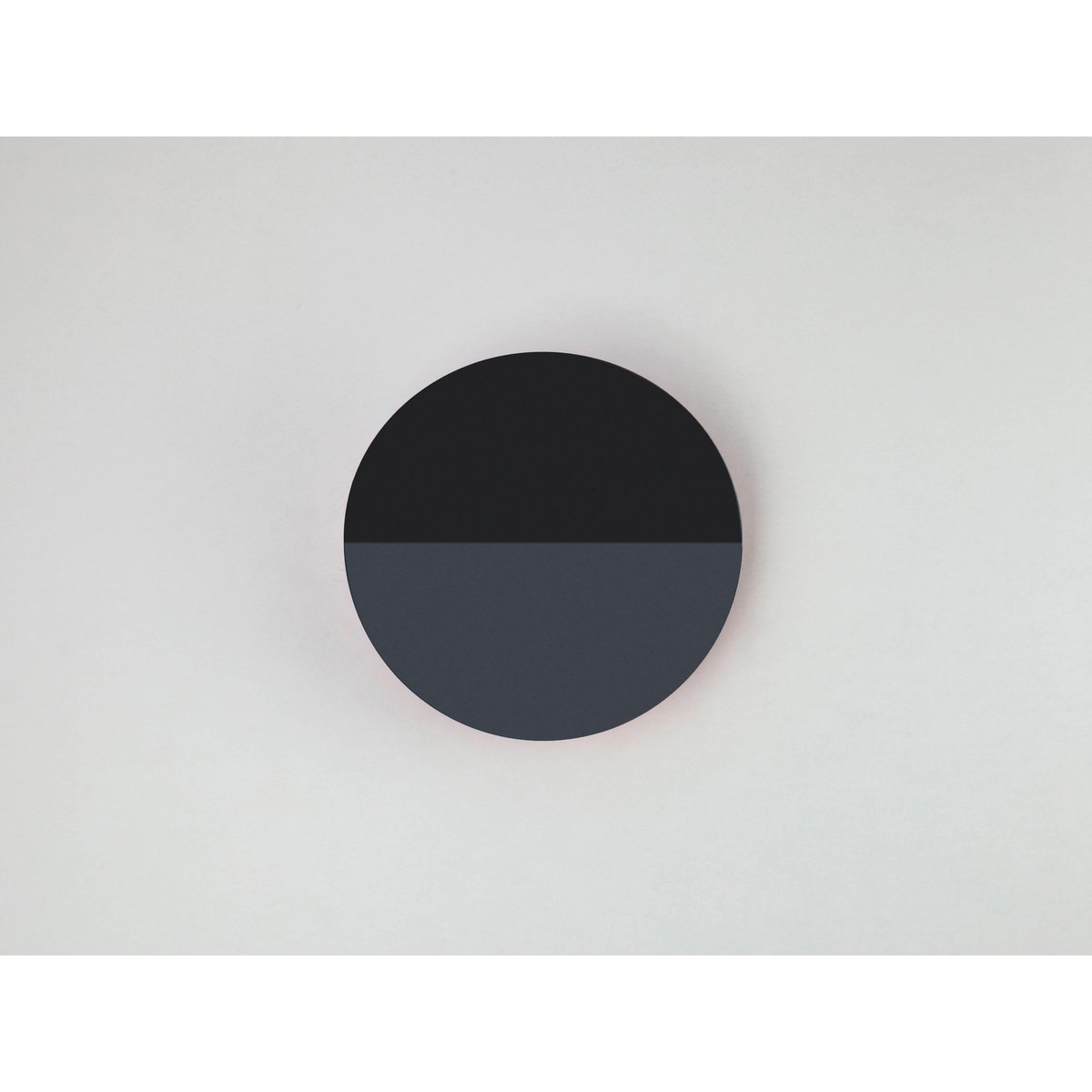 Applique murale lampe ronde gris charbon, HOUSEOF