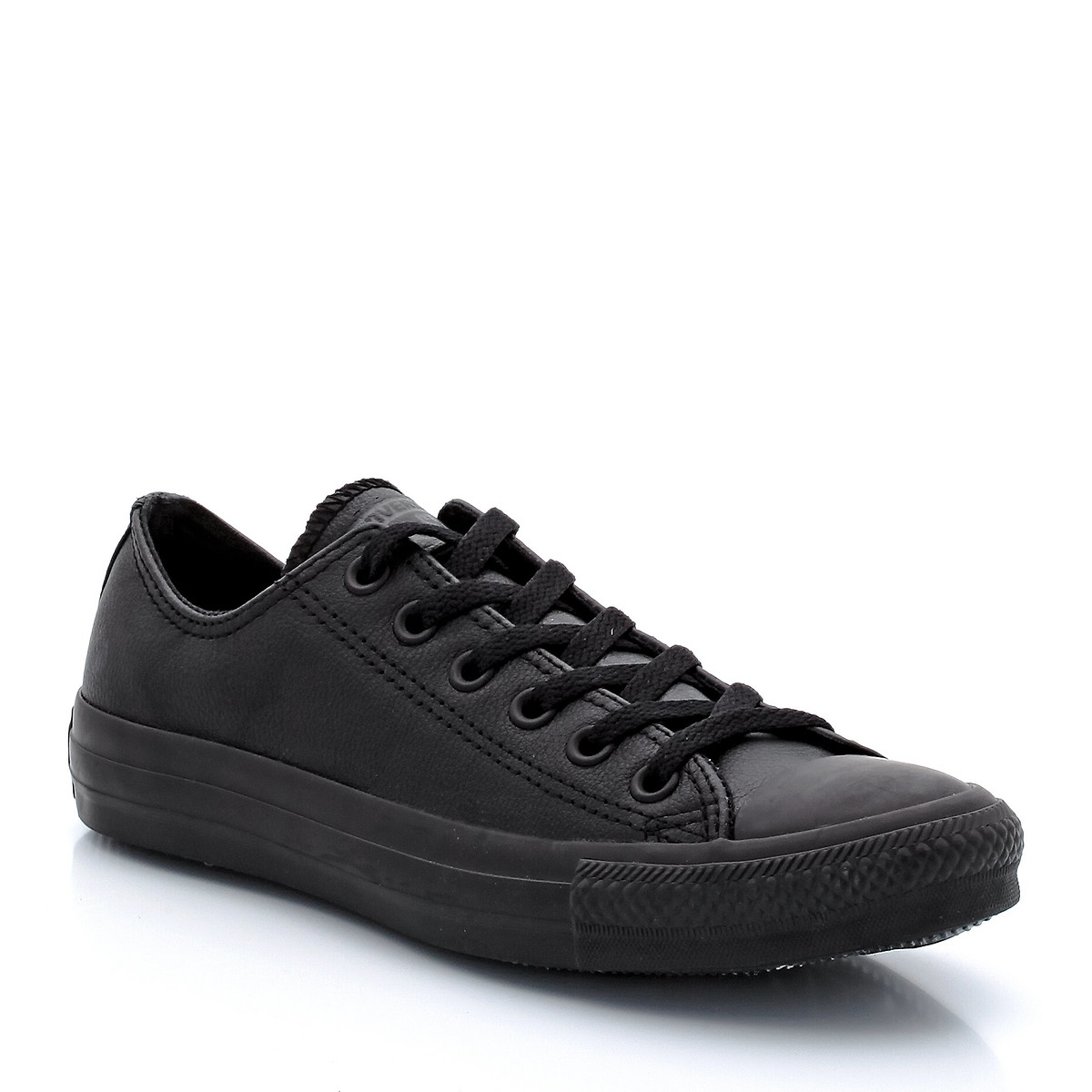 Chuck Taylor All Star Mono leer Ox zwart, CONVERSE