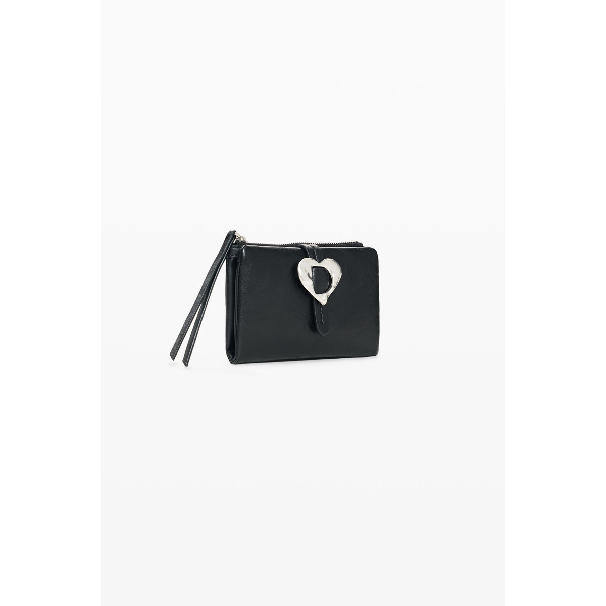 Porte-monnaie moyen noir, DESIGUAL