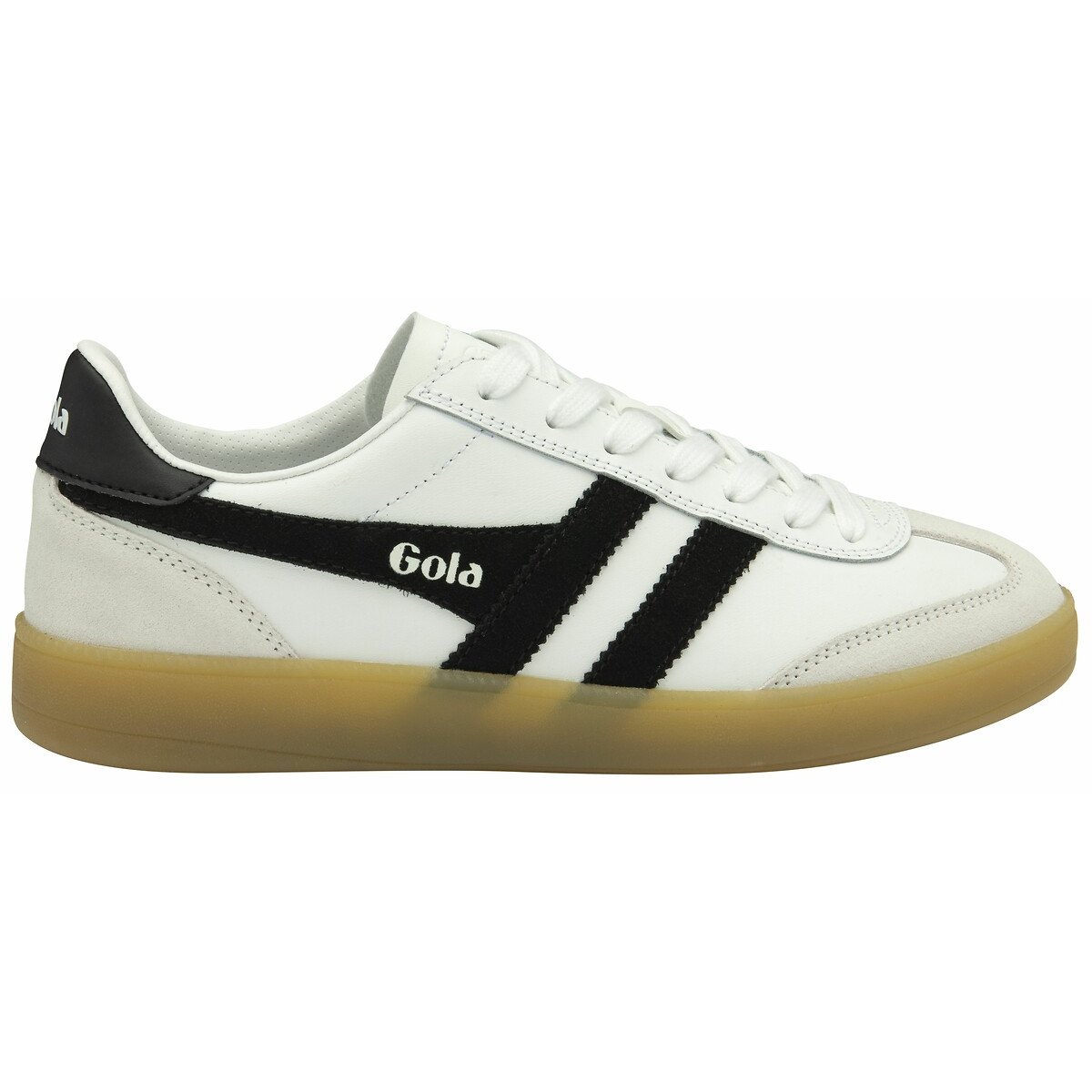 Baskets Viper Leather blanc/noir, GOLA
