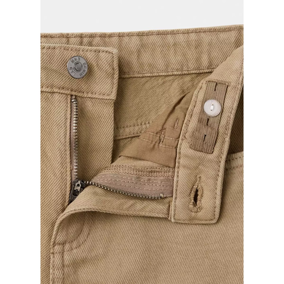 Jean droit taille normale marron, MANGO KIDS