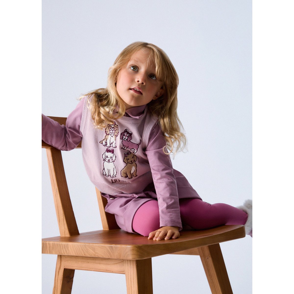 Gilet jacquard rose, LIU JO