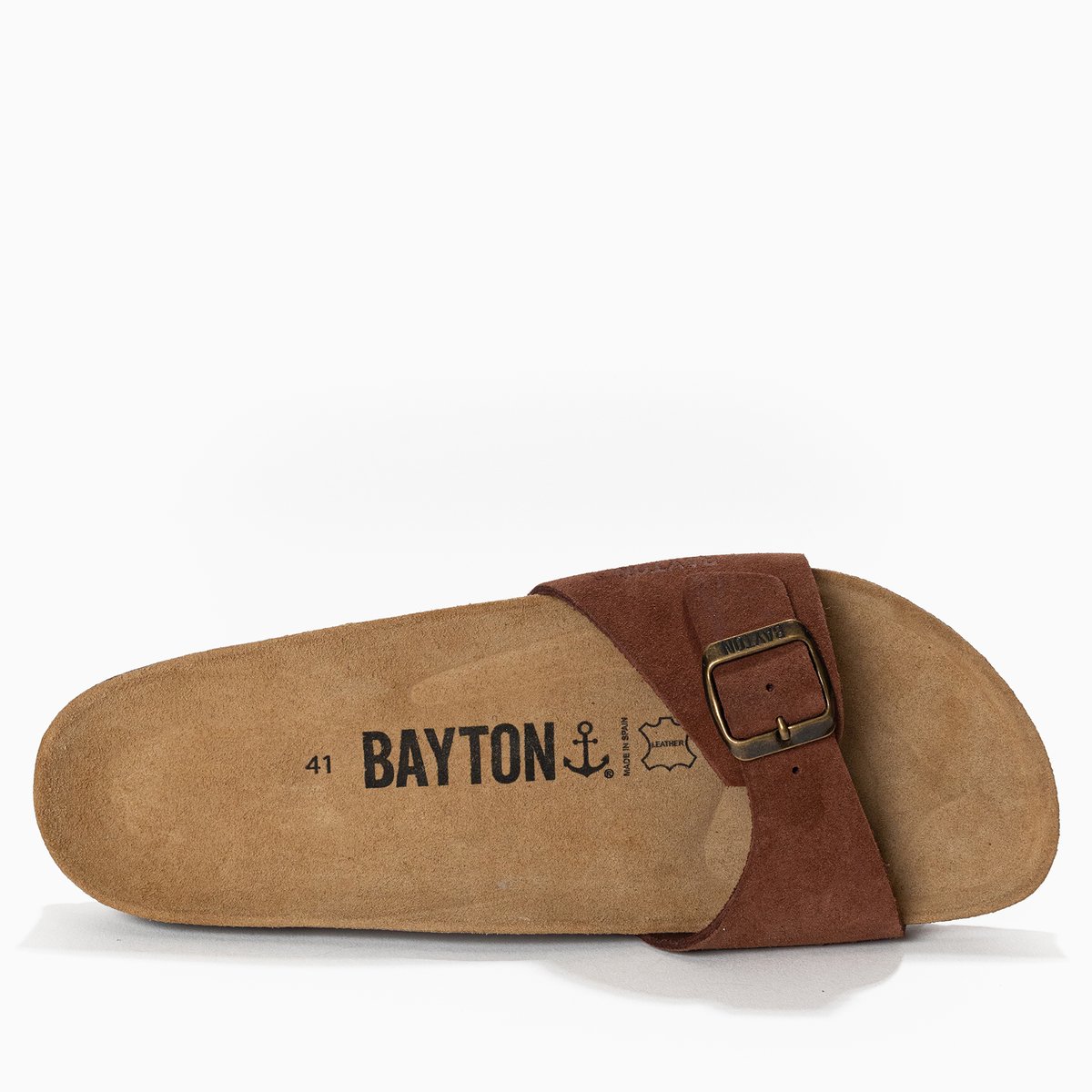 Mules ZEPHYR marron, BAYTON