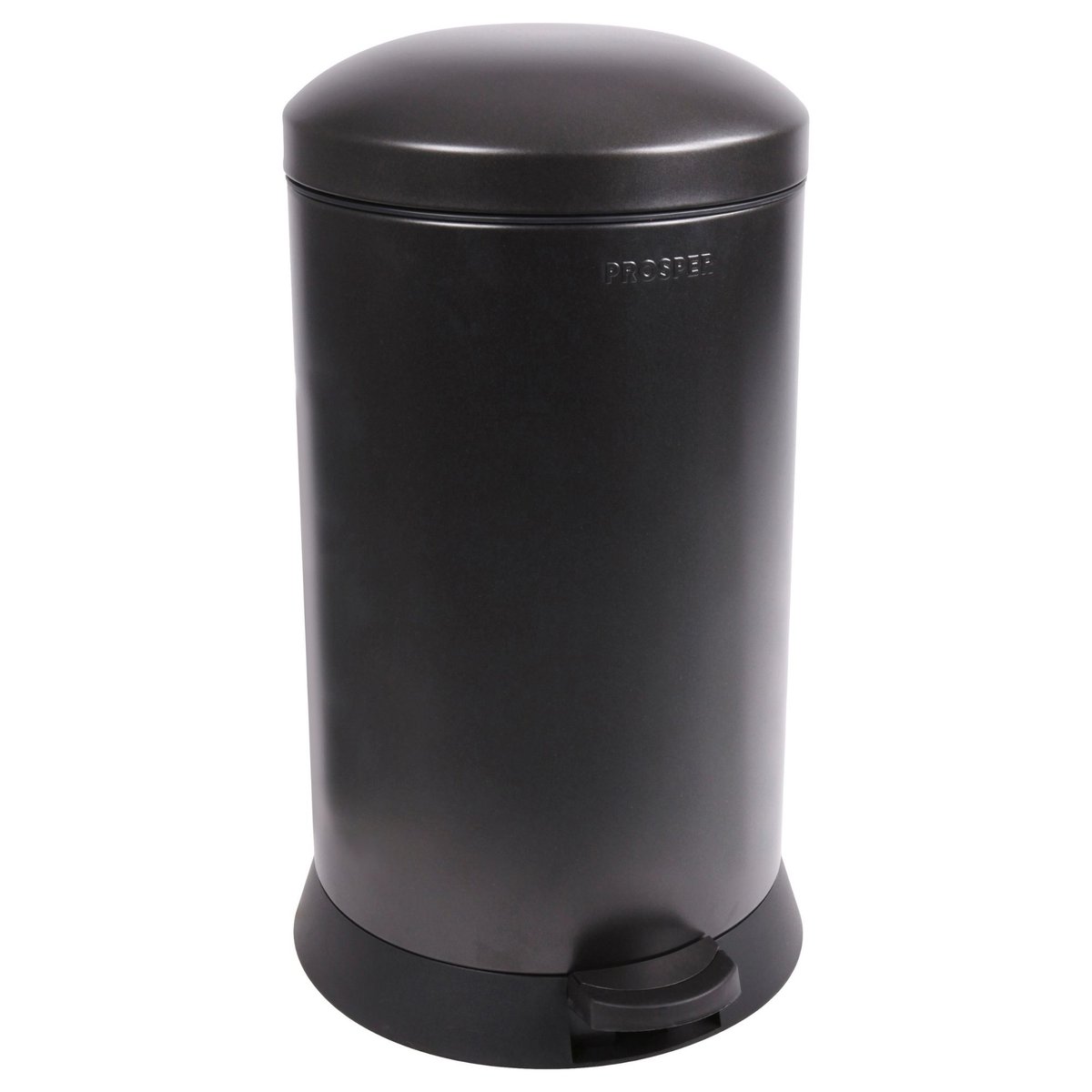 Poubelle cuisine à pédale 20L Made in France BOHEME noir basalte, PROSPER