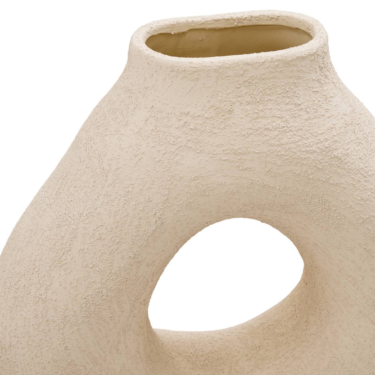Vase en dolomite BREA blanc, ATMOSPHERA