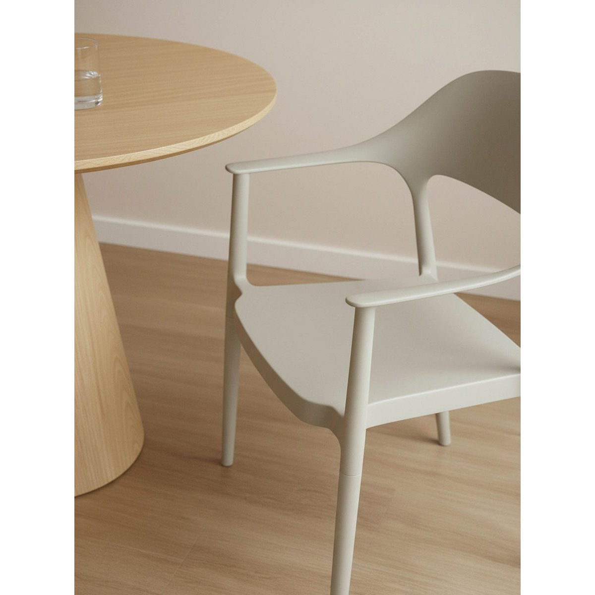 Chaise de salle à manger Polipropylène Beige-BRUNEL beige, KENAY