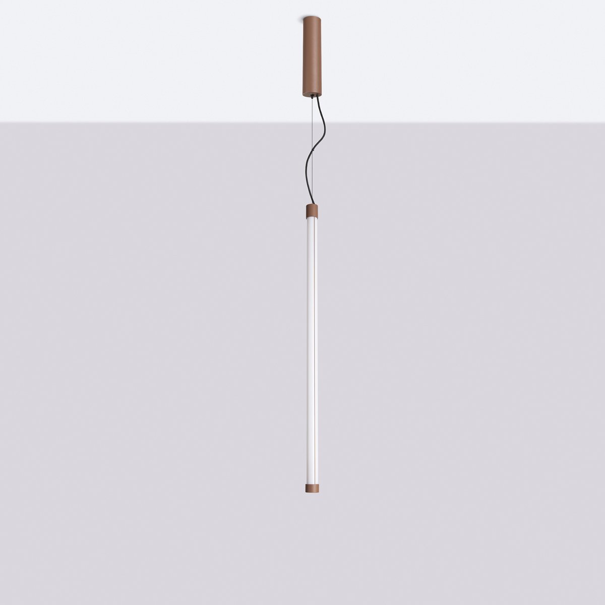Suspension Acier Marron LED 1 Trang marron, EDEN