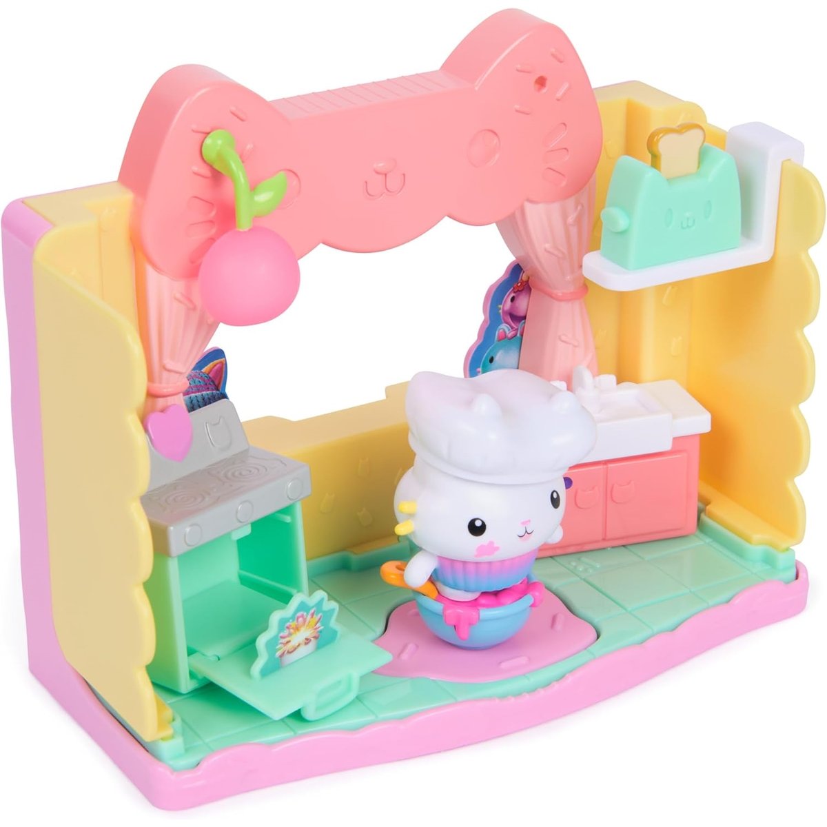 Gabby's Dollhouse Movie – Salle portail - Cuisine multicolore, SPIN MASTER