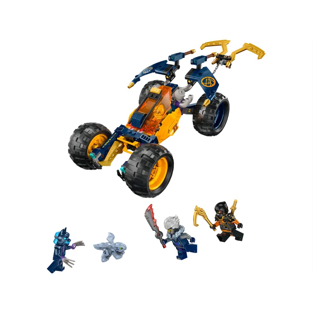 Le buggy tout-terrain ninja d'Arin multicolore, LEGO