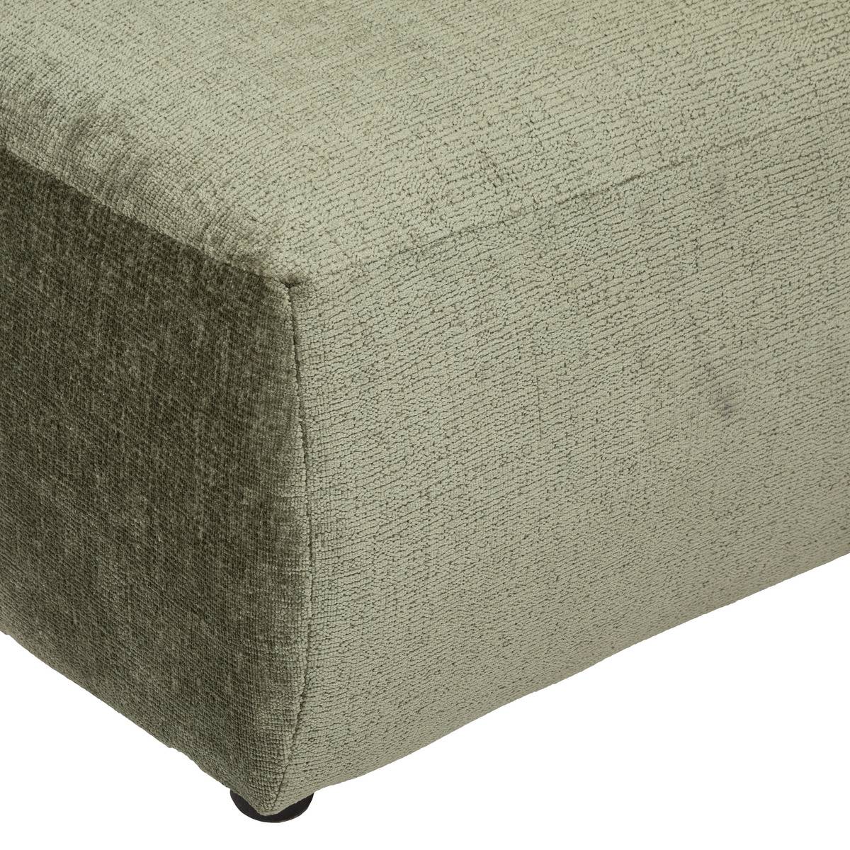 Pouf modulable canapé MAVUNO vert, ATMOSPHERA