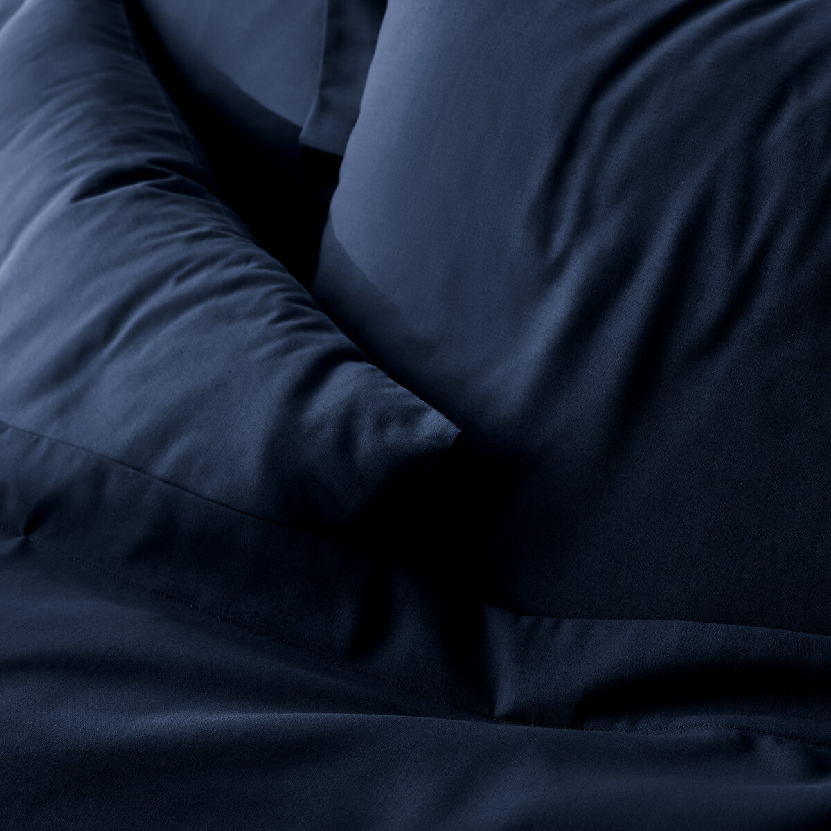 Copripiumone in cotone, Scenario navy, LA REDOUTE INTERIEURS