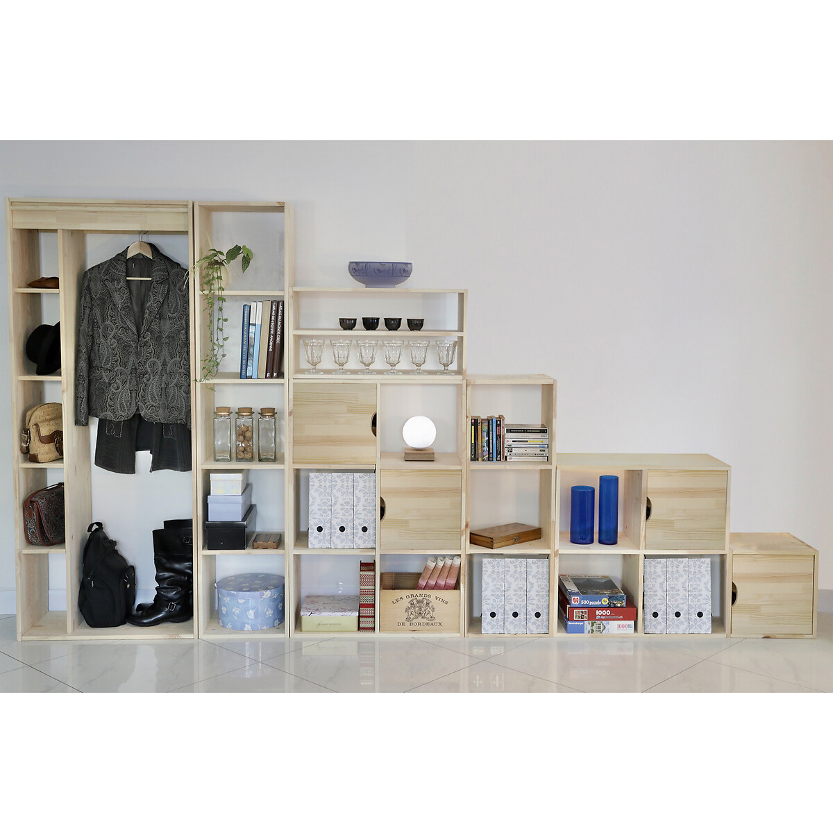 Kleiderschrank Germain beige, EUROPE & NATURE