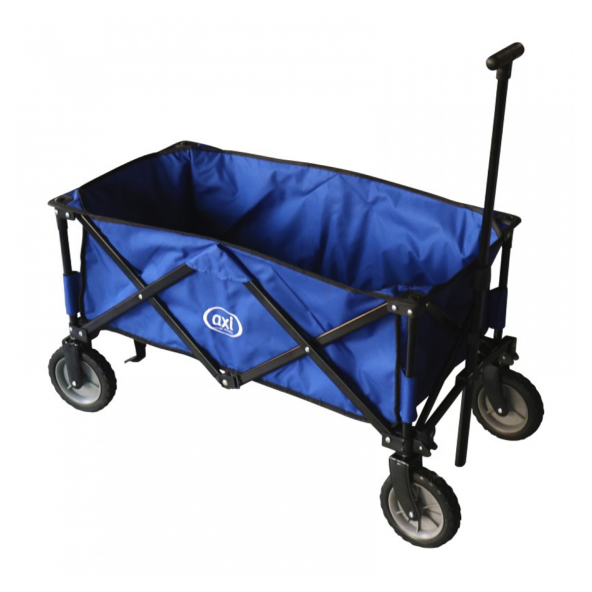 Chariot de plage pliant bleu AB110 Foldable Beachwagon Blue couleur unique, AXI HOUSE