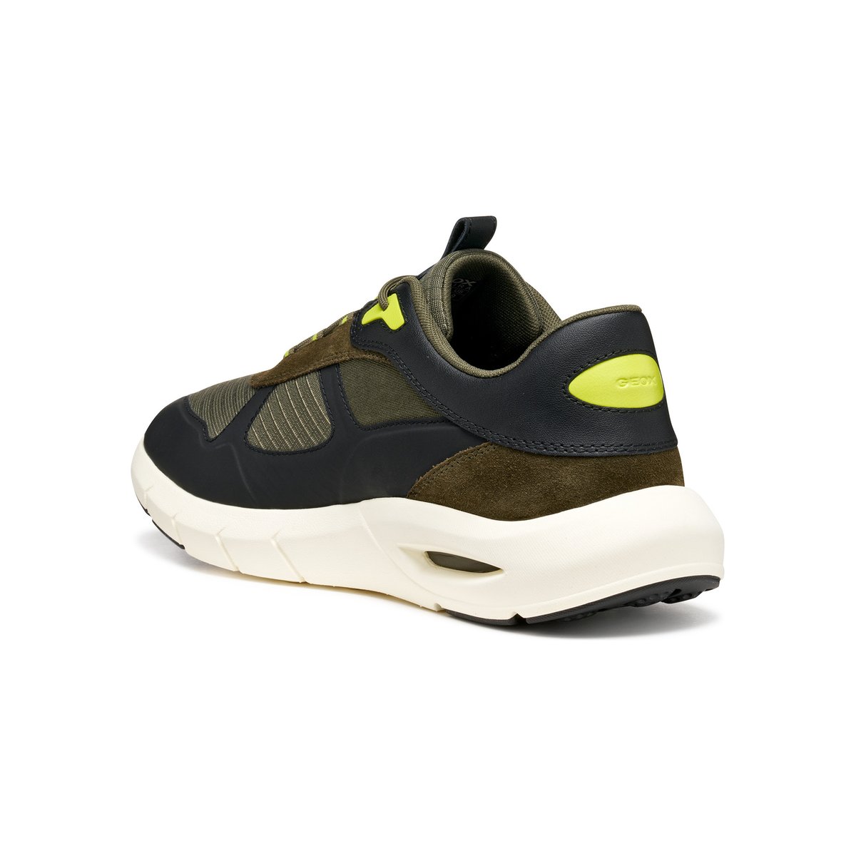 Baskets  U SPHERICA ECUB-5 vert militaire/noir, GEOX
