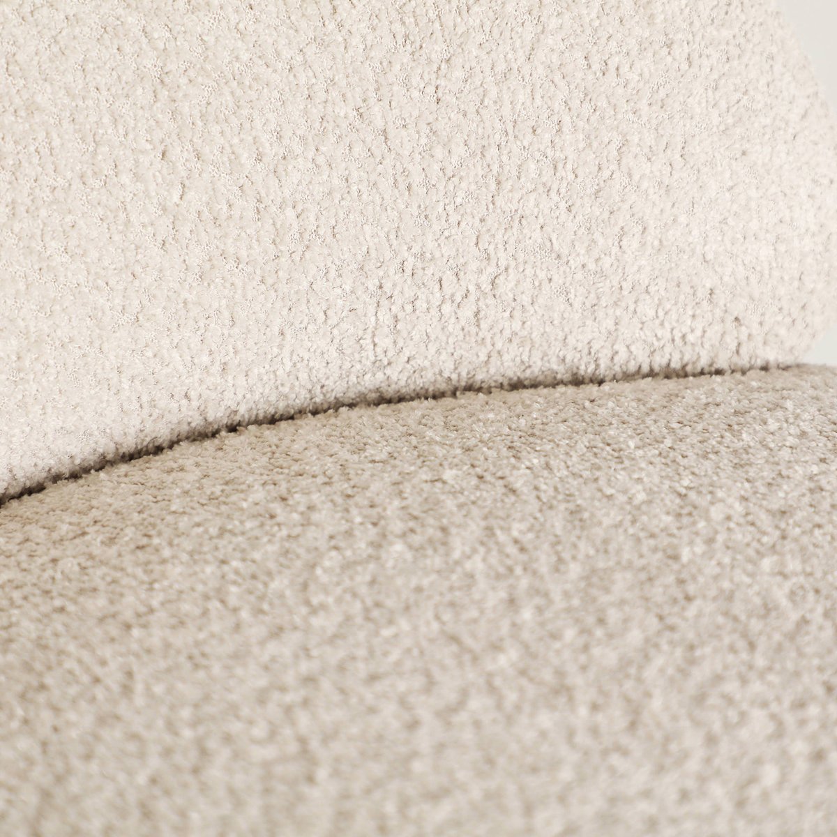 Fauteuil rotatif collection VACIO crème, RECOLLECTION