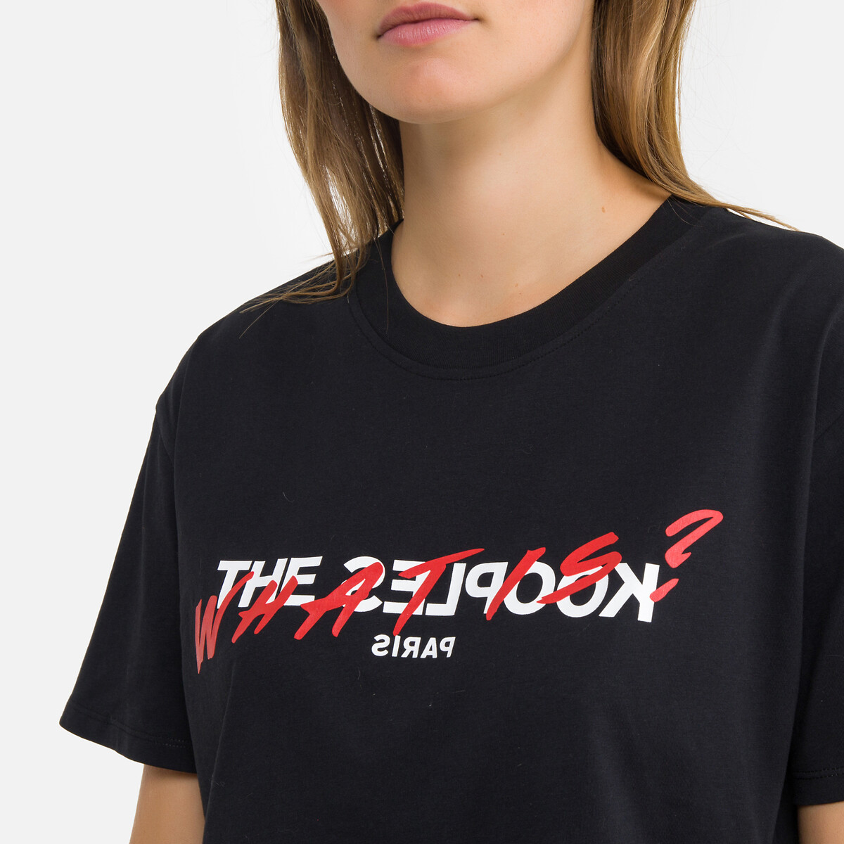 Crew Neck T-Shirt with Short Sleeves black, THE KOOPLES