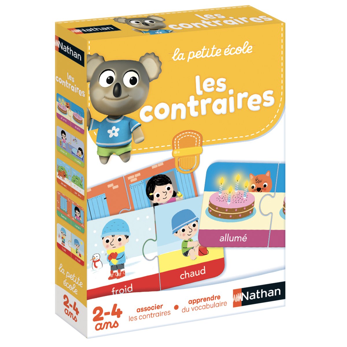 Les contraires couleur unique, NATHAN
