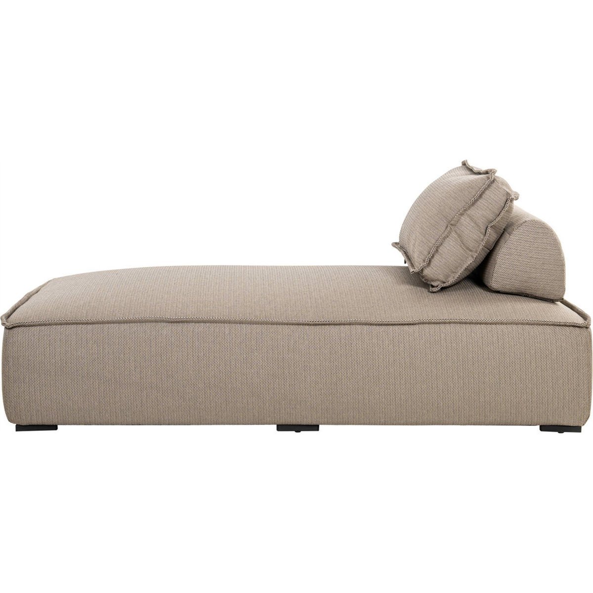 Bain de soleil d'extérieur en aluminium taupe, RECOLLECTION