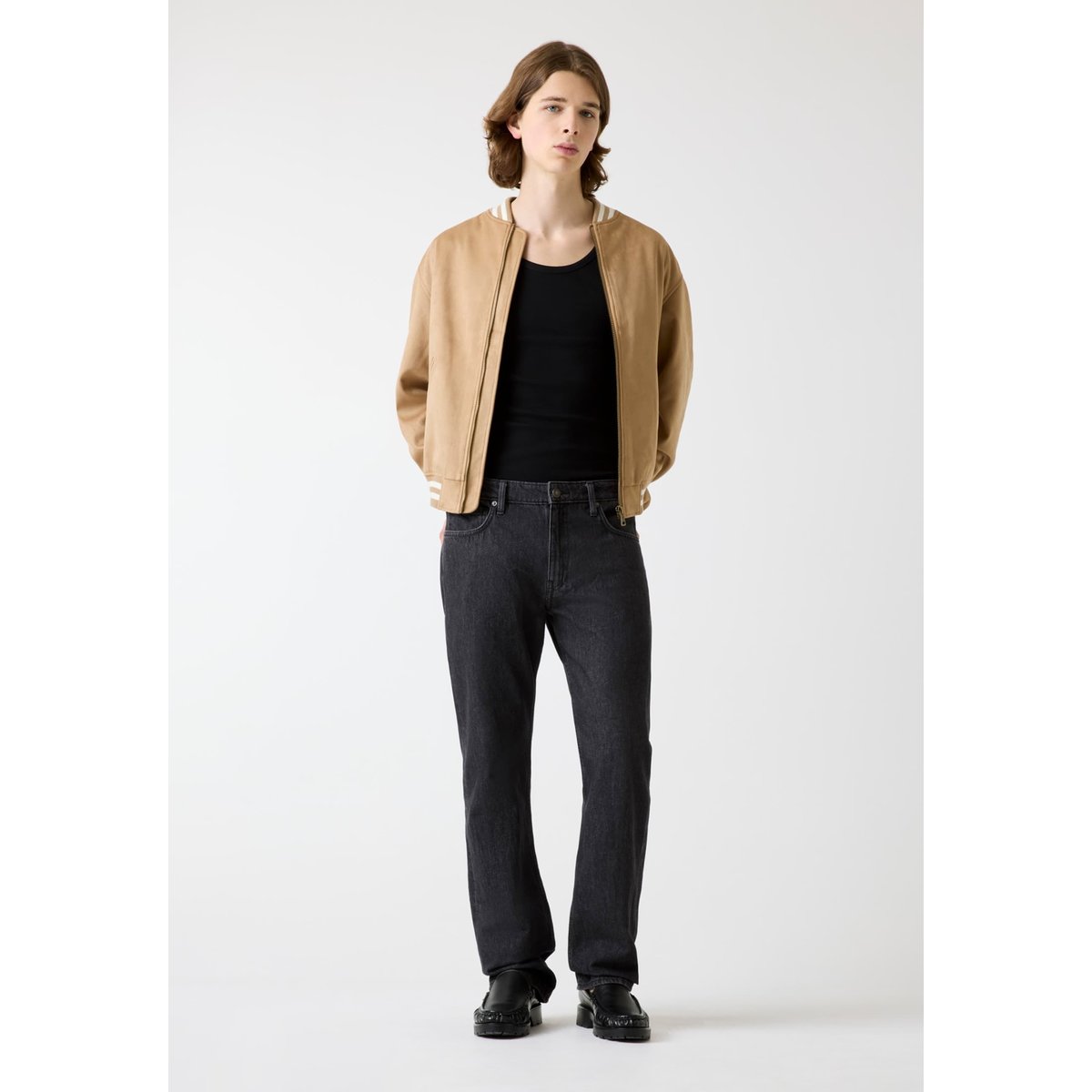 Jean Droit G16 noir, GUESS JEANS
