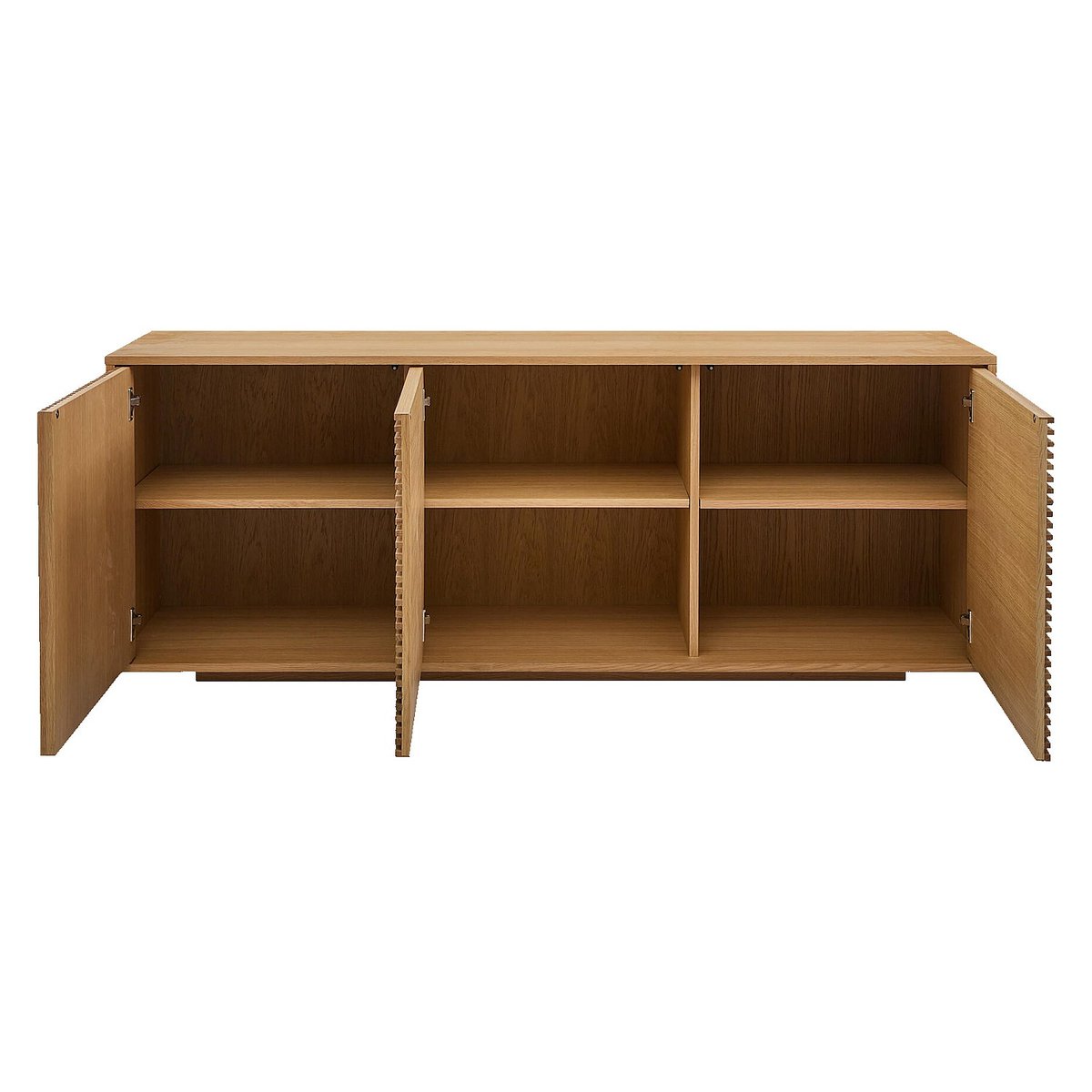 Buffet chêne strié MAX naturel clair, HABITAT