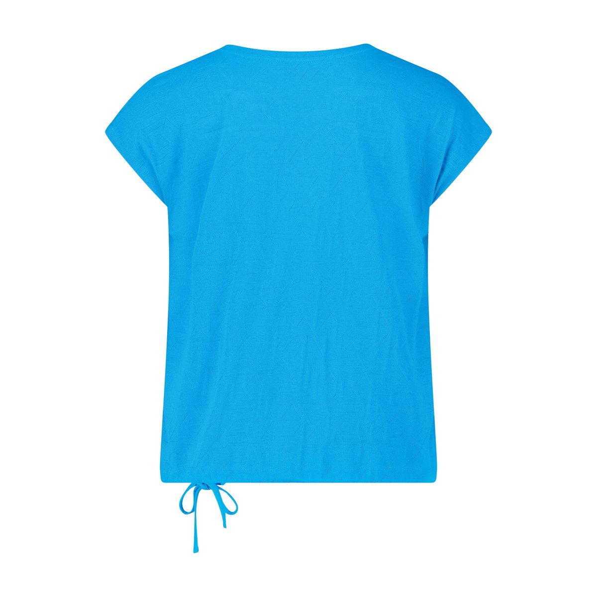 T-Shirt avec structure à cordon coulissant sous tunnel blue aster, BETTY BARCLAY