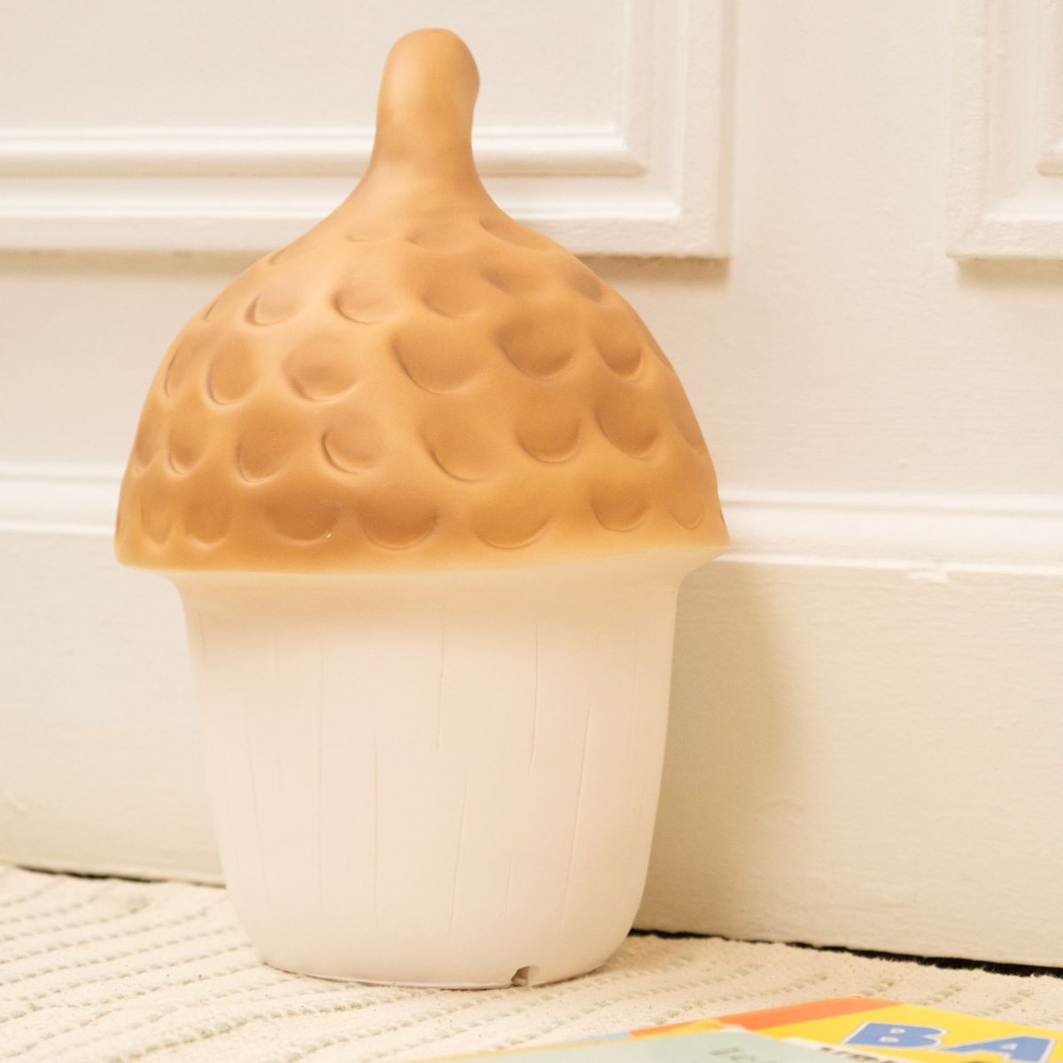 Lampe veilleuse Gland beige, blanc, EGMONT TOYS