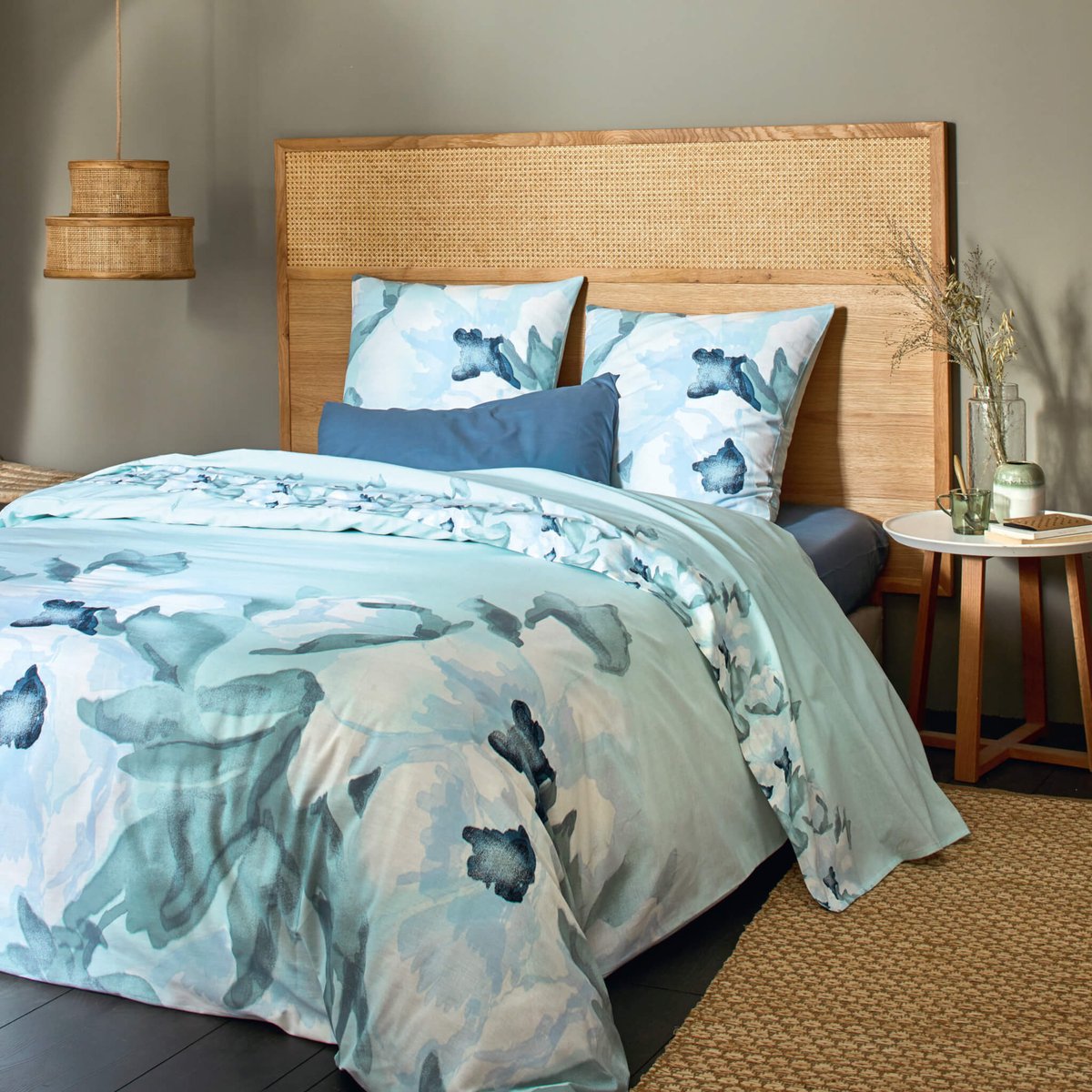 Parure de lit ESTRELLA OCEAN bleu, TERRE DE NUIT
