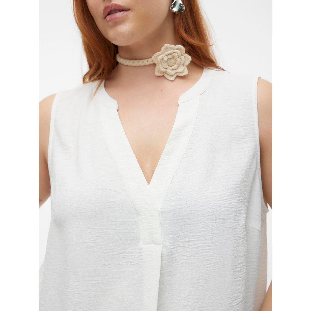 Top snow white, VERO MODA
