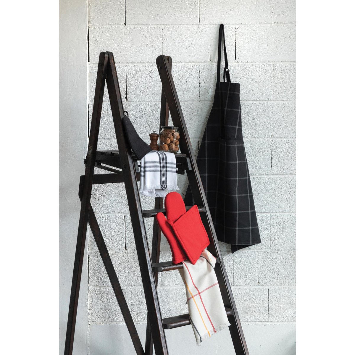 Tablier de cuisine recycle Doha noir, WINKLER