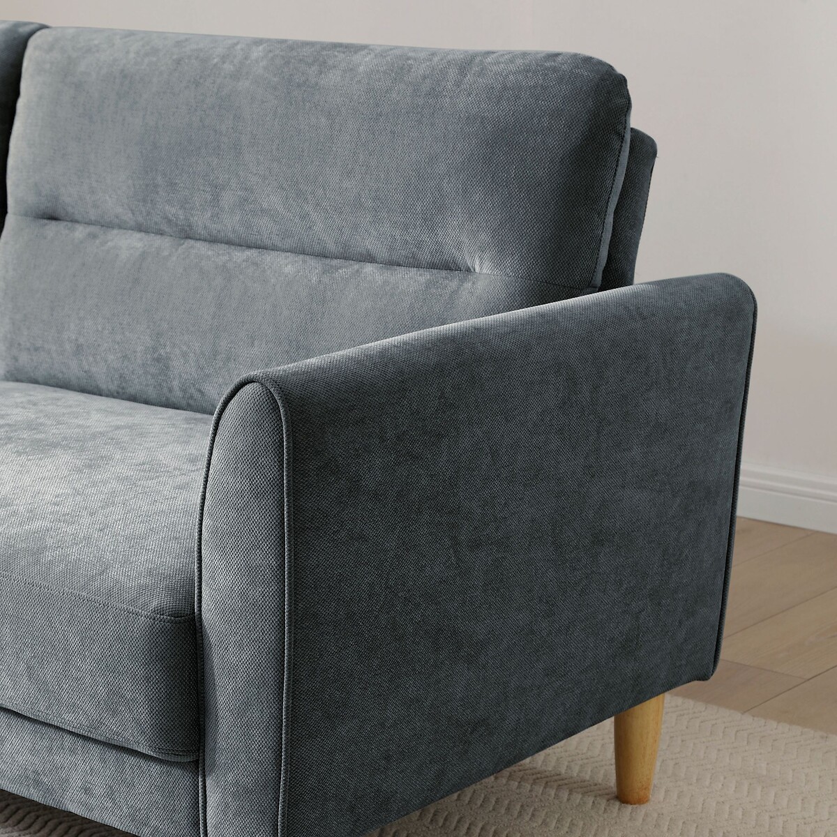 Finley Chenille Click Clack Sofabed denim, SO'HOME
