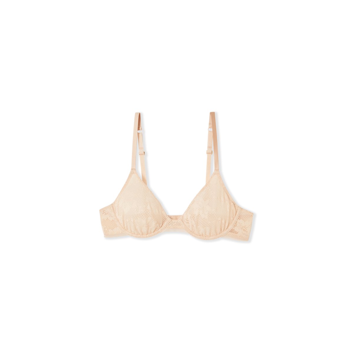 Soutien-gorge coques fines en dentelle PURE DENTELLE lin, ETAM