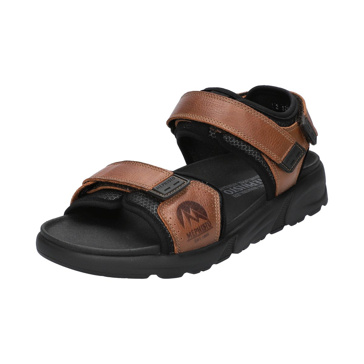 Sandales en cuir / textile TITO marron p5139563, MEPHISTO