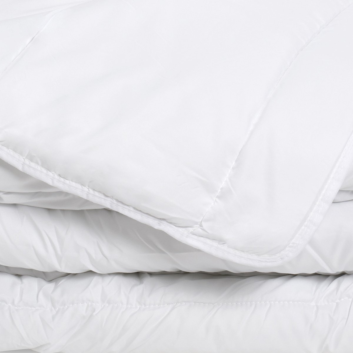 Couette été Anti-transpiration TOPCOOL blanc uni, BLEU CALIN