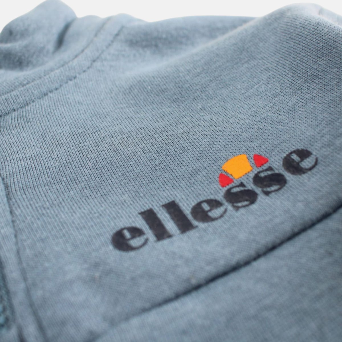 Ensemble veste zippée col montant et pantalon de jogging, poche kangourou, bas resserrés et finitions bord-côte SQUAD bleu gris, ELLESSE