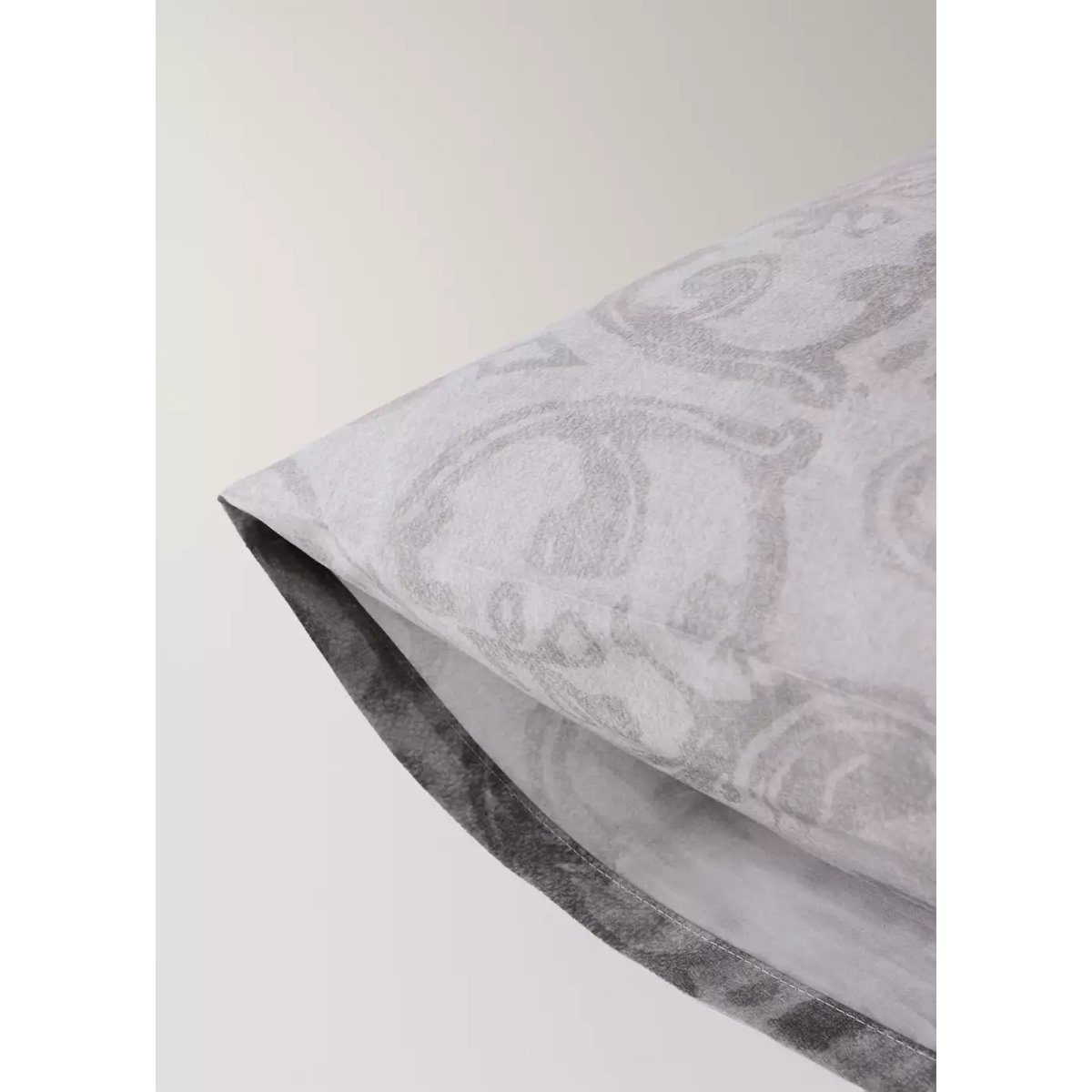 Deux taies d’oreiller imprimé fleuri 50x75cm sable, MANGO HOME